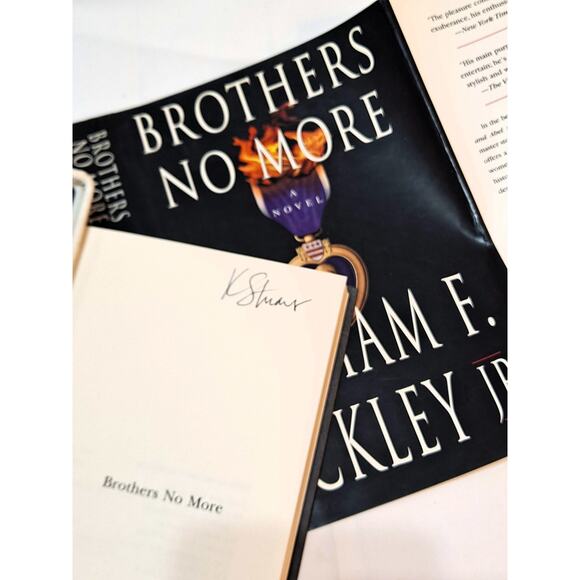 Brothers No More by William F. Buckley Jr. (1st Edition HC in DJ) - Picture 6 of 7